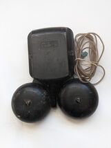 Vintage Bell System Western Electric External Dual Ringer Black Wall Han... - $48.61