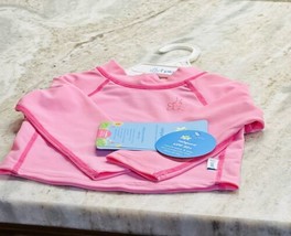 I Play Girls Rash guard  Shirt 12 Months/18-22 Lbs-Long Sleeve-Pink-NEW-... - £30.86 GBP