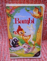 Bambi - Rare Black Diamond Edition The Classics Collection VHS Tape + Ships Free - £393.46 GBP