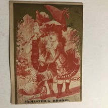 McMaster And Brodie Victorian Trade Card VTC 5 - $5.93