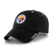 Pittsburgh Steelers Black Adjustable Ice Cl EAN Up Hat New &amp; Officially Licensed - £16.79 GBP