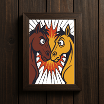 Horse Power - Symbol of 2026 - Cross-stitch pattern PDF - Instant download - $5.00