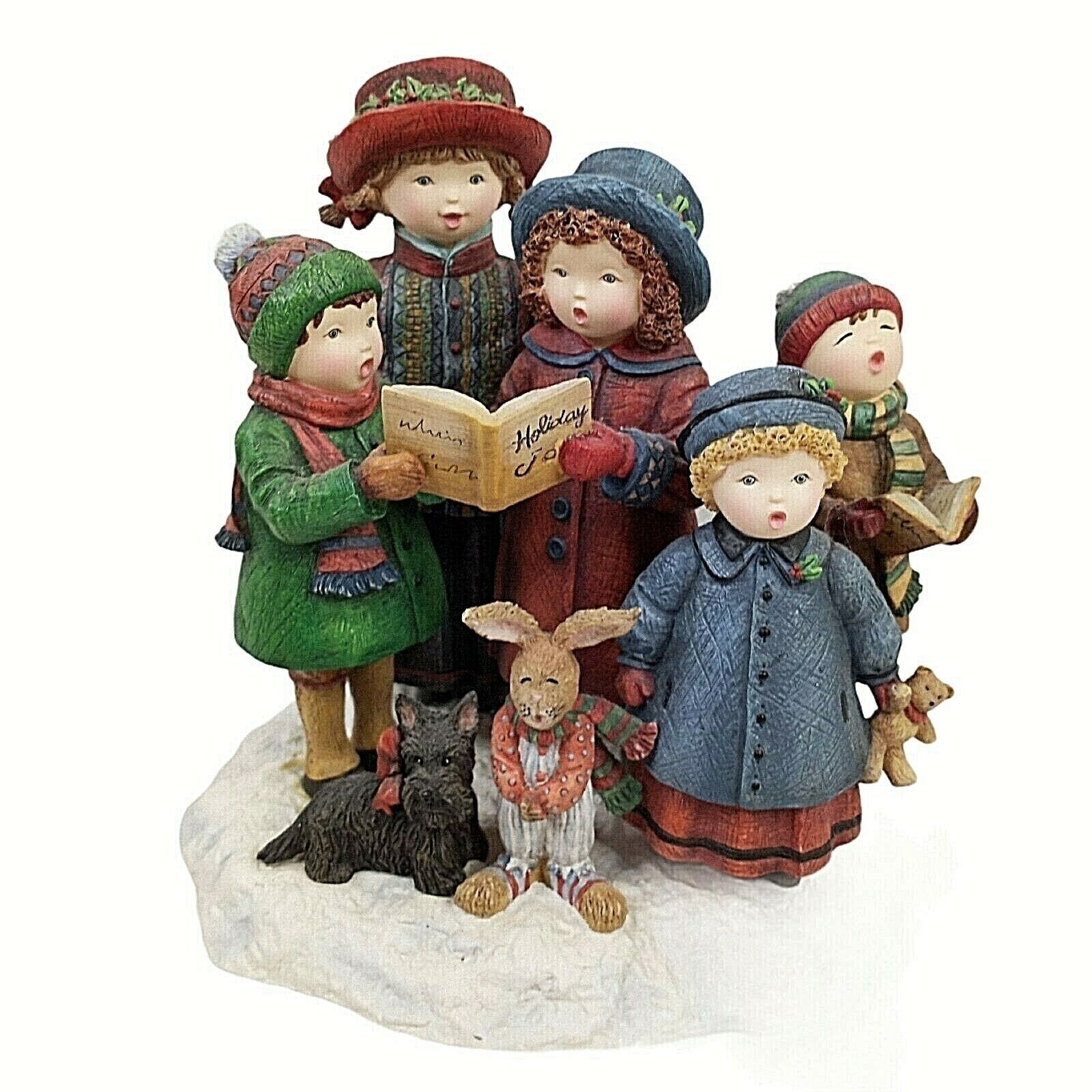 Vintage Holiday Carol Special Friends Figurine Lang Wise Baldwin 1998 Christmas - $62.36