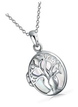 Personalize Matriarch Mother Of Pearl Oval Celtic Wishing Of - £161.19 GBP