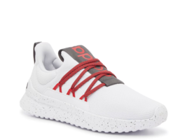 Adidas Men&#39;s Lite Racer Adapt 5.0 Running Shoe Sneaker White/Red NEW W/Box - £72.85 GBP