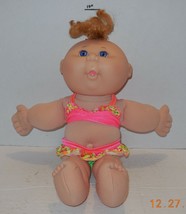 1991 Mattel Cabbage Patch Kids Plush Toy Doll CPK Xavier Roberts OAA Girl - £26.49 GBP
