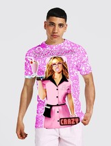 Britney Spears T-shirt &quot;Crazy&quot;, Britney Poster, Photo, CD, Rare, Vinyl, Gift Fan - £31.27 GBP