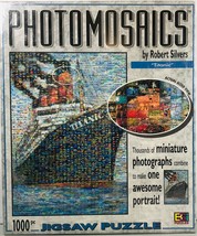 Photomosaics 1000 Piece Jigsaw Puzzle Titanic by Robert Silvers New 20.25 x 28.5 - £13.41 GBP