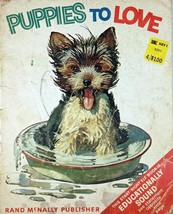 Puppies to Love by Helen Wing / 1971 Rand McNally Start-Right Elf Book - £4.46 GBP