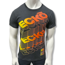 NWT ECKO UNLTD. MSRP $38.99 MEN&#39;S GRAY CREW NECK SHORT SLEEVE T-SHIRT SI... - £12.09 GBP