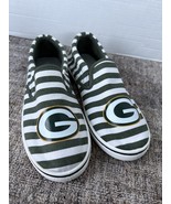 Green Bay Packers Women&#39;s FOCO Big Logo Slip-On Sneakers Women&#39;s Size 9 - $444.61 MXN