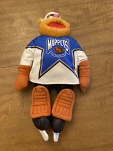 1995 Canada Mcdonalds Muppets Nhl Fozzie 11&quot; Hockey Plush Figure Jim Henson Vtg - £4.95 GBP