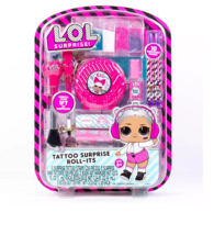 NEW L.O.L. Surprise! 311 pc Tattoo Surprise Roll-Its Kit w/ glitter, stencils + - £7.80 GBP