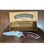 Field and stream pocket Knife stainless steel hunting blade New FS-1012 - $51.03 CAD