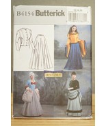 Butterick 4154 Making History Costume Sewing Pattern Ladies 12-16 Period... - £14.03 GBP