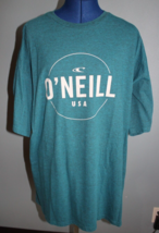 O&#39;Neill Men&#39;s Green Short Sleeve Modern Fit Graphic Logo T-Shirt ~XXL~ - $12.19
