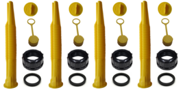 4-Pk Scepter Gas Can Spouts &amp; Vent Kit Moeller Midwest American Igloo Eagle Reda - £30.25 GBP