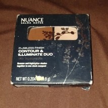 Nuance Salma Illuminating Blush Bronzer Duo 530 Pearl Light/Shaded Sand (N010) - £8.83 GBP