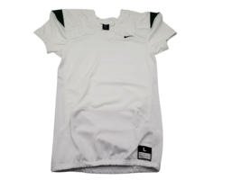 Nike Size LARGE Vapor On Field White Green Training Football Jersey $75 845929 - £13.97 GBP
