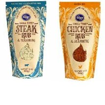 Kroger Grill Time Steak and Chicken Rub & Seasoning 4 oz Combo - $22.35