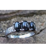  BLACK MOON HEDGE WITCH RING OF MAGICK Supernatural Forces - $149.99