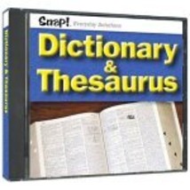 Snap! Dictionary & Thesaurus (Jewel Case) - $11.72