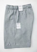 Nike Jordan Brooklyn Fleece Shorts Para Hombre 7 in Gris Talla Regular MD - £42.52 GBP