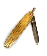 Antique FM Co Gold Filled Multi Purpose Gentleman Pocket Blade Fob Watch... - $88.25 CAD