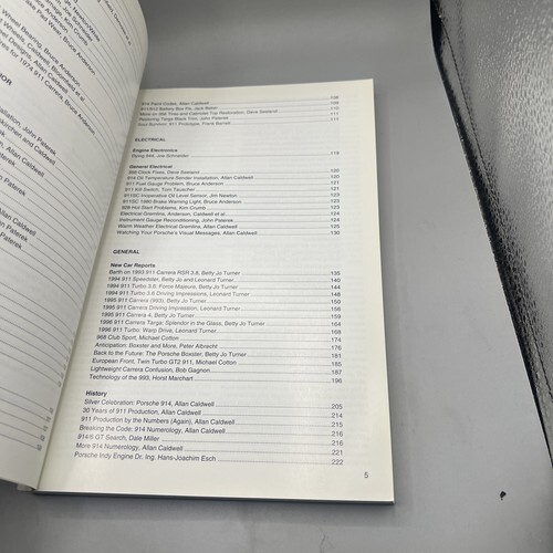 "UP-FIXIN DER PORSCHE VOL. V "TECH DATA FROM "PORSCHE PANORAMA" 1993-1995 Item image 7