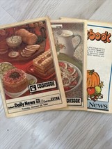 vintage Faribault MN news paper annual cookbook recipes 1984-1986 - £14.52 GBP