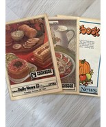 vintage Faribault MN news paper annual cookbook recipes 1984-1986 - €16,03 EUR