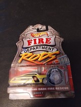 Hot Wheels Fire Rods Purple Passion Miami Dade Fire Rescue &#39;49 Mercury Series 2 - £7.66 GBP