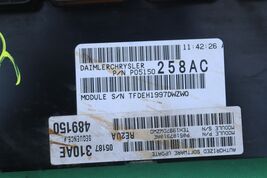 Dodge Chrysler Engine Computer Control Unit Module PCM ECU ECM P05187310AE image 2