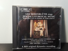 Leo Rosenblüth chante de la musique liturgique juive (CD, 1989, BIS) - £9.70 GBP