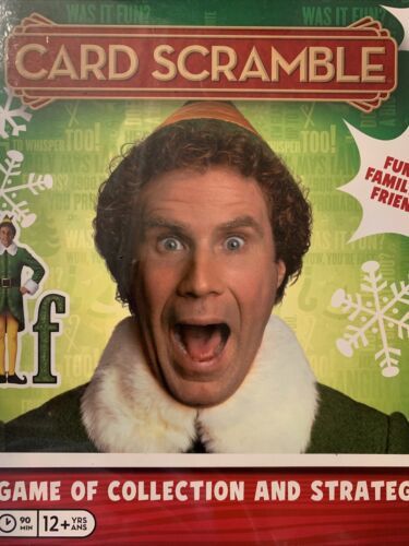 Primary image for Elf Movie Card Scramble A Game Of Collection And Strategy Will Ferrell Christmas