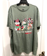 Disney Parks Tis The Season Mickey &amp; Minnie Holiday Treats T Shirt 2XL W... - $44.54