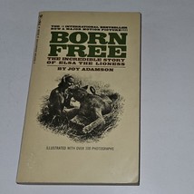 VTG Born Free Incredible Story Elsa Lioness PBK Book Joy Adamson 100 Photographs - £7.74 GBP