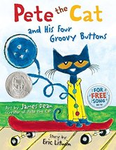 Pete the Cat and His Four Groovy Buttons [Hardcover] Dean, James and Litwin, Eri - £5.45 GBP