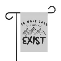 Personalized Garden &amp; House Banner - Inspirational &quot;Do More Than Exist&quot; ... - £15.41 GBP+