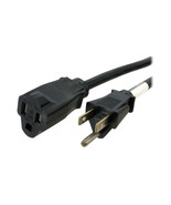 Startech PAC1013 3FT POWER EXTENSION CORD NEMA 5-15R TO 5-15P COMPUTER P... - $39.58