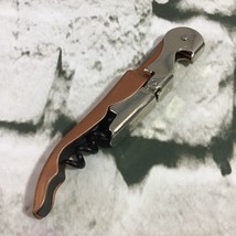 Pulltap’s Bartender’s Friend Corkscrew Bottle Opener Bar Gadget Copper Tone - £11.81 GBP