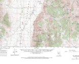 Mt. Tobin Quadrangle, Nevada 1961 Topo Map USGS 15 Minute - Shaded - £17.29 GBP