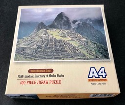 New PERU MACHU PICCHU 500 pc Jigsaw Puzzle A4 World Heritage Series - $9.00