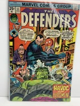 Defenders #33 HAVOC, Hulk, Doctor Strange - 1976 Marvel Comic - £3.94 GBP