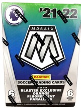 2021-22 Panini Mosaic Soccer Premier League Blaster Box Factory Sealed - $66.76