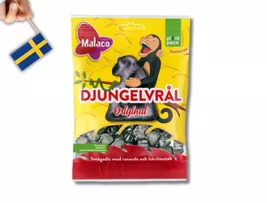 Djungelvrål, Swedish Licorice Candy Sweden, Swedish Salt Licorice, Swedi... - $3.32