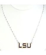 LSU crystal Logo Necklace - $19.07 CAD