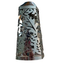 Bath and Body Works Gel Hand Soap Holder Sleeve Silver Fall Branches &amp; L... - £11.30 GBP