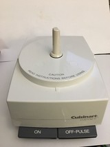 Cuisinart Food Processor Custom 11 Replacement Base only/MOTOR Working Tested - £50.30 GBP