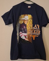 Vintage 90&#39;s Clay Walker Hypnotize the Moon Men&#39;s Large Graphic Tee Shir... - $12.24